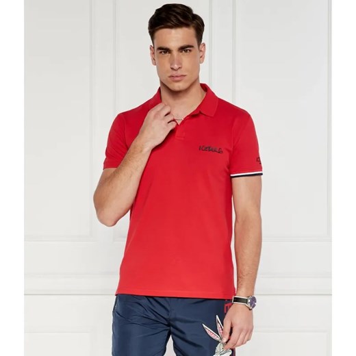 Iceberg Polo | Regular Fit | stretch ze sklepu Gomez Fashion Store w kategorii T-shirty męskie - zdjęcie 184978789
