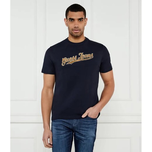 Guess Jeans T-shirt 1981 | Regular Fit ze sklepu Gomez Fashion Store w kategorii T-shirty męskie - zdjęcie 184978919