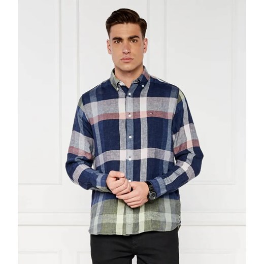 Tommy Hilfiger Lniana koszula | Regular Fit ze sklepu Gomez Fashion Store w kategorii Koszule męskie - zdjęcie 184978939