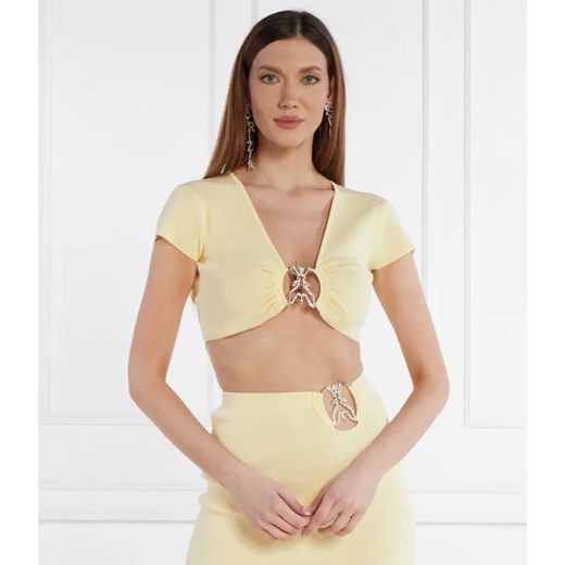 Patrizia Pepe Top | Cropped Fit ze sklepu Gomez Fashion Store w kategorii Bluzki damskie - zdjęcie 184979058