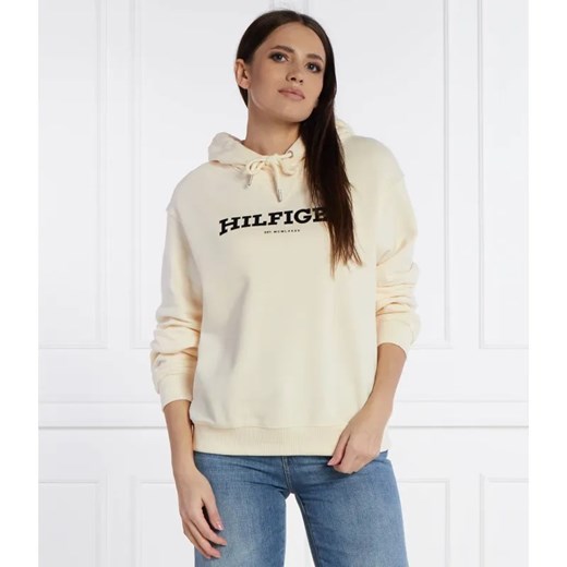 Tommy Hilfiger Bluza REG MONOTYPE FLOCK | Regular Fit ze sklepu Gomez Fashion Store w kategorii Bluzy damskie - zdjęcie 184979118
