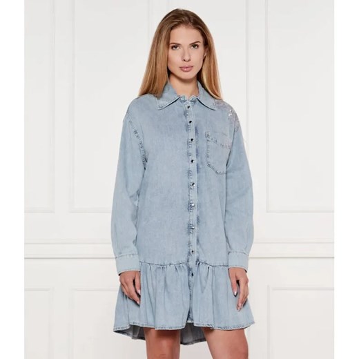 Liu Jo Jeansowa sukienka ze sklepu Gomez Fashion Store w kategorii Sukienki - zdjęcie 184979136