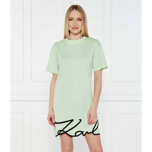 Karl Lagerfeld Sukienka KARL SIGNATURE HEM ze sklepu Gomez Fashion Store w kategorii Sukienki - zdjęcie 184979166