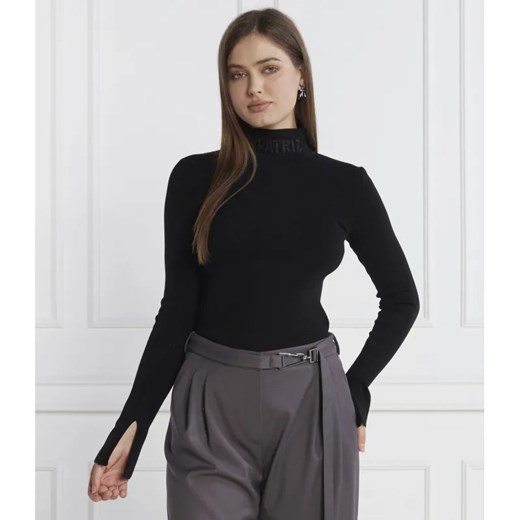 Patrizia Pepe Golf | Slim Fit ze sklepu Gomez Fashion Store w kategorii Bluzki damskie - zdjęcie 184979257