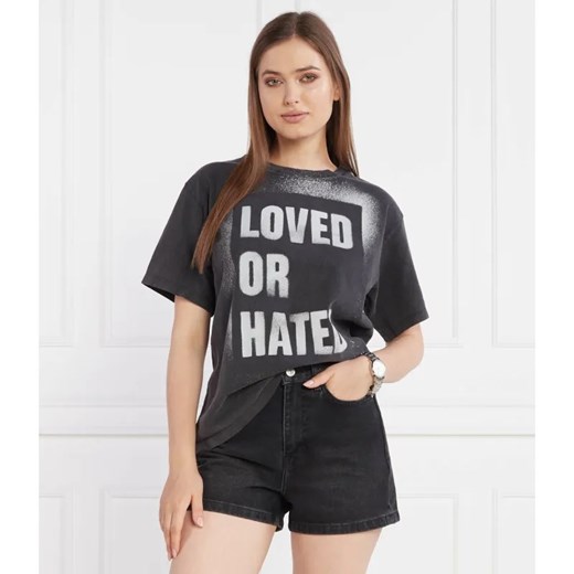 The Kooples T-shirt | Regular Fit ze sklepu Gomez Fashion Store w kategorii Bluzki damskie - zdjęcie 184979259