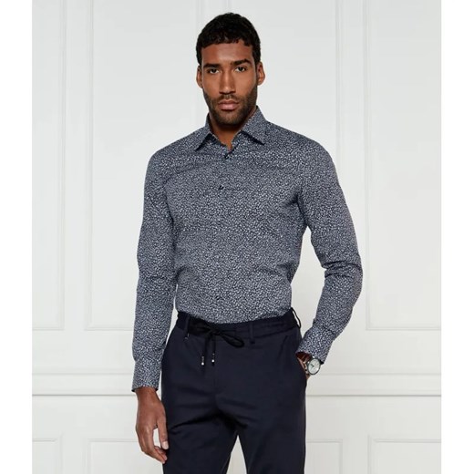 BOSS BLACK Koszula H-HANK-kent-C1-214 | Slim Fit | stretch ze sklepu Gomez Fashion Store w kategorii Koszule męskie - zdjęcie 184979307