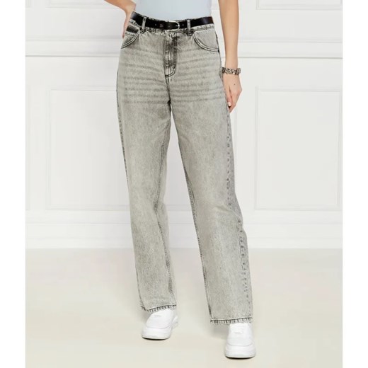HUGO Jeansy Gisanna | Relaxed fit ze sklepu Gomez Fashion Store w kategorii Jeansy damskie - zdjęcie 184979326