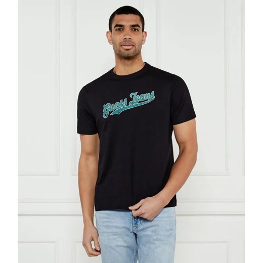 Guess Jeans T-shirt 1981 | Regular Fit ze sklepu Gomez Fashion Store w kategorii T-shirty męskie - zdjęcie 184979355