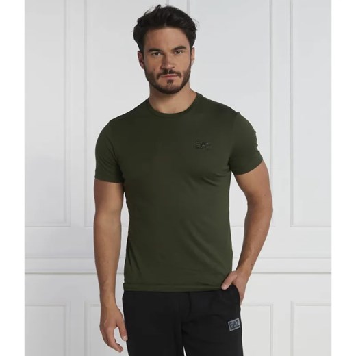 EA7 T-shirt | Regular Fit ze sklepu Gomez Fashion Store w kategorii T-shirty męskie - zdjęcie 184979509