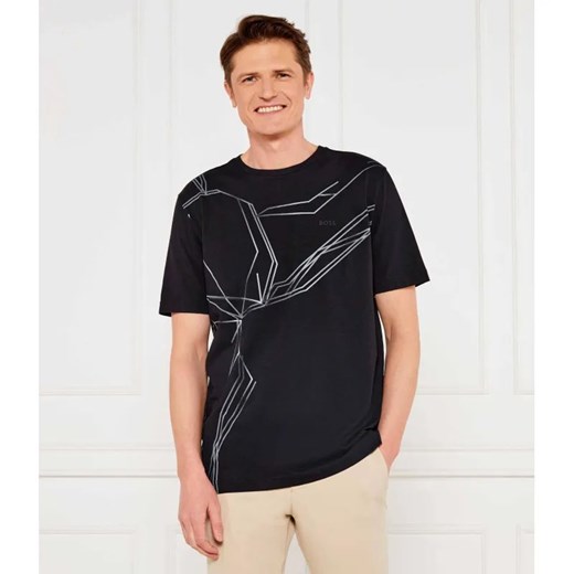 BOSS GREEN T-shirt Tee Beetle | Regular Fit | stretch ze sklepu Gomez Fashion Store w kategorii T-shirty męskie - zdjęcie 184979548