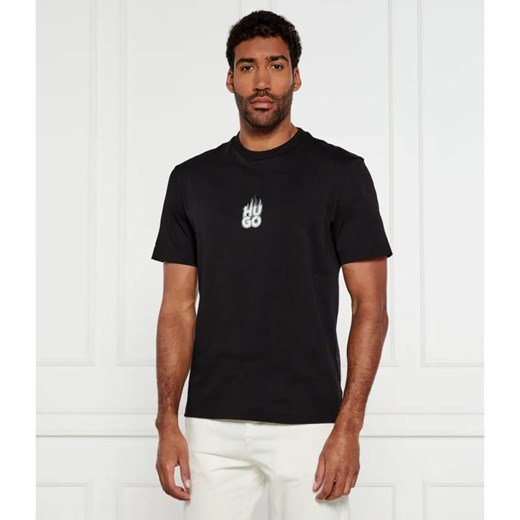 HUGO T-shirt Dalsar | Loose fit ze sklepu Gomez Fashion Store w kategorii T-shirty męskie - zdjęcie 184979606
