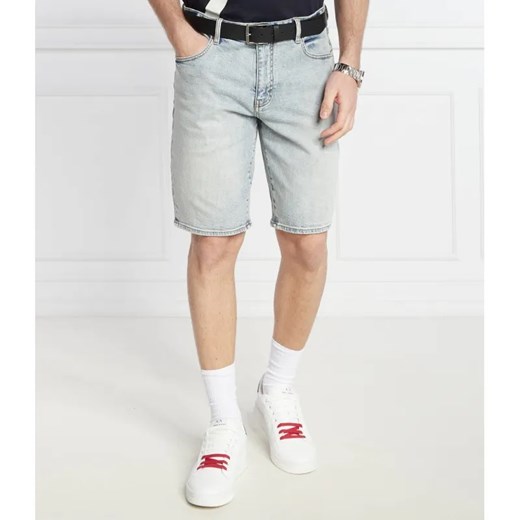 Armani Exchange Jeansowe szorty | Regular Fit ze sklepu Gomez Fashion Store w kategorii Spodenki męskie - zdjęcie 184979678