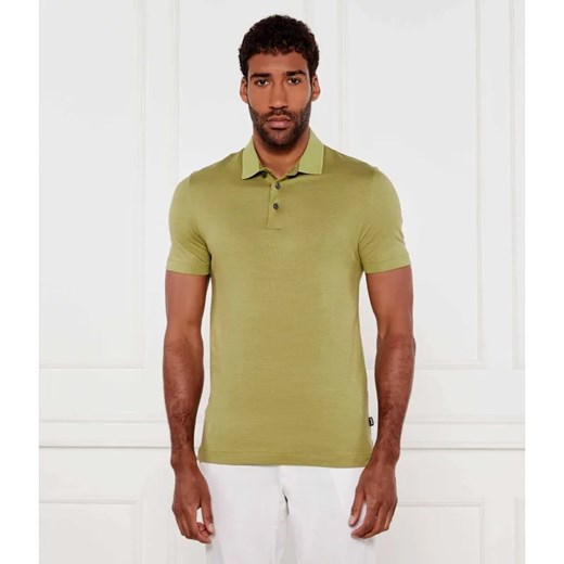 BOSS BLACK Polo H-Pitton 145 | Slim Fit | mercerised ze sklepu Gomez Fashion Store w kategorii T-shirty męskie - zdjęcie 184979785