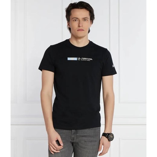 La Martina T-shirt | Regular Fit ze sklepu Gomez Fashion Store w kategorii T-shirty męskie - zdjęcie 184979795