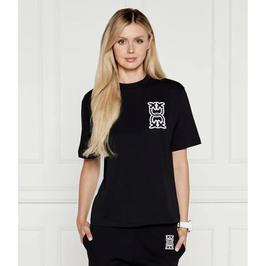 Pinko T-shirt | Regular Fit ze sklepu Gomez Fashion Store w kategorii Bluzki damskie - zdjęcie 184979879