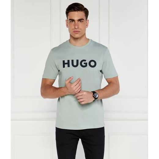 HUGO T-shirt Dulivio | Regular Fit ze sklepu Gomez Fashion Store w kategorii T-shirty męskie - zdjęcie 184979889