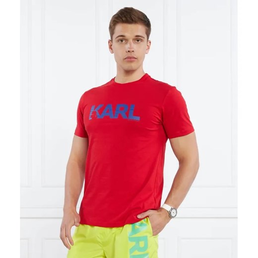 Karl Lagerfeld T-shirt karl logo | Regular Fit ze sklepu Gomez Fashion Store w kategorii T-shirty męskie - zdjęcie 184979919