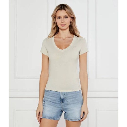 Tommy Jeans T-shirt | Slim Fit ze sklepu Gomez Fashion Store w kategorii Bluzki damskie - zdjęcie 184979935