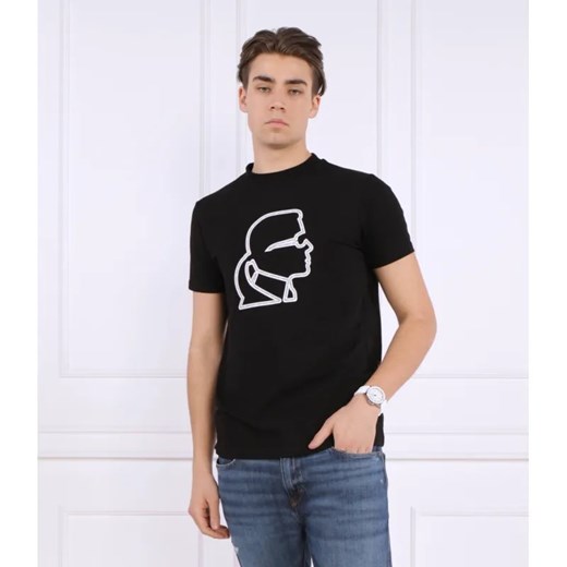 Karl Lagerfeld T-shirt CREWNECK | Regular Fit ze sklepu Gomez Fashion Store w kategorii T-shirty męskie - zdjęcie 184979948