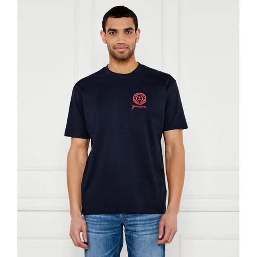 Guess Jeans T-shirt EMBROIDE | Oversize fit ze sklepu Gomez Fashion Store w kategorii T-shirty męskie - zdjęcie 184979966