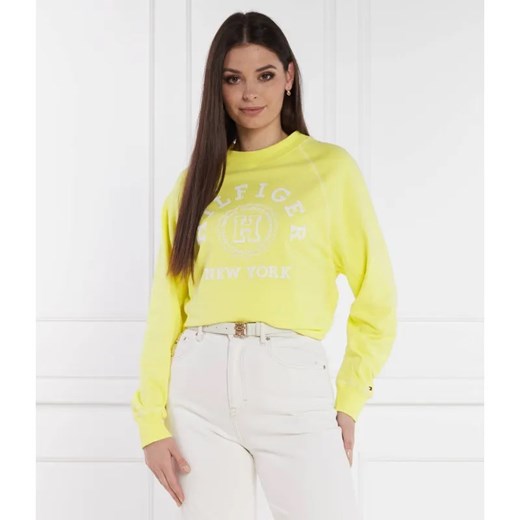Tommy Hilfiger Bluza VARSITY RAGLAN | Regular Fit ze sklepu Gomez Fashion Store w kategorii Bluzy damskie - zdjęcie 184980015