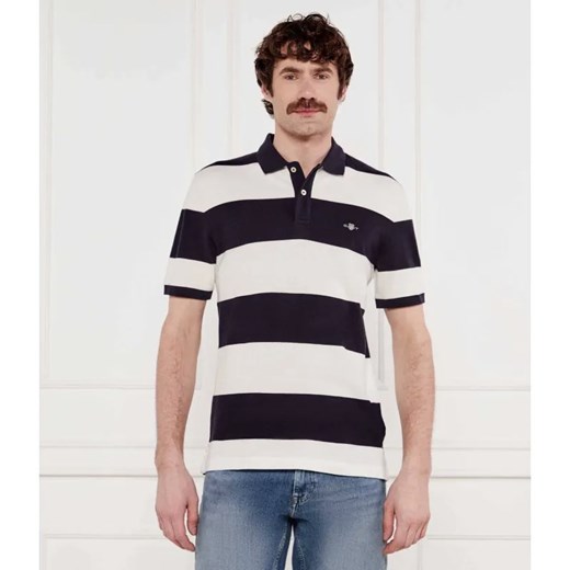 Gant Polo BLOCK | Regular Fit ze sklepu Gomez Fashion Store w kategorii T-shirty męskie - zdjęcie 184980118