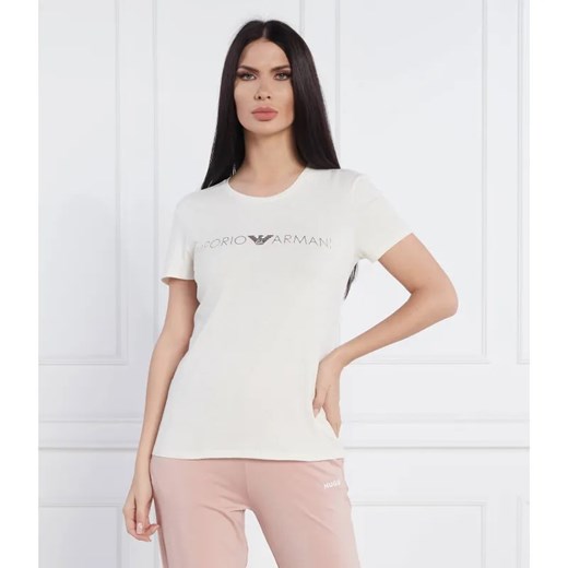 Emporio Armani Góra od piżamy | Regular Fit ze sklepu Gomez Fashion Store w kategorii Piżamy damskie - zdjęcie 184980126