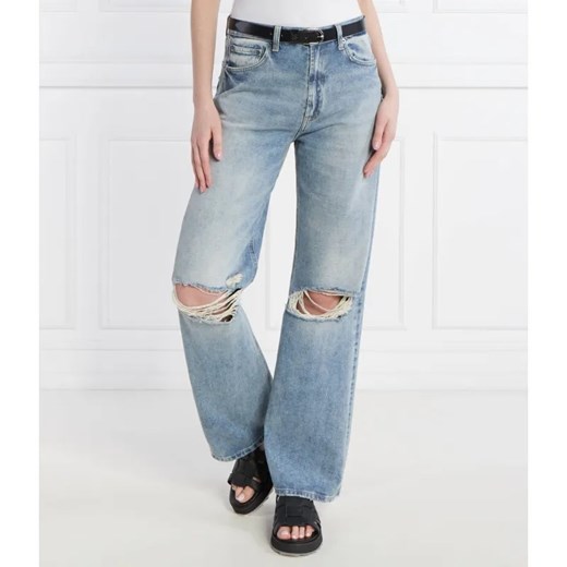 DONDUP - made in Italy Jeansy FRANCINE | flare fit ze sklepu Gomez Fashion Store w kategorii Jeansy damskie - zdjęcie 184980159