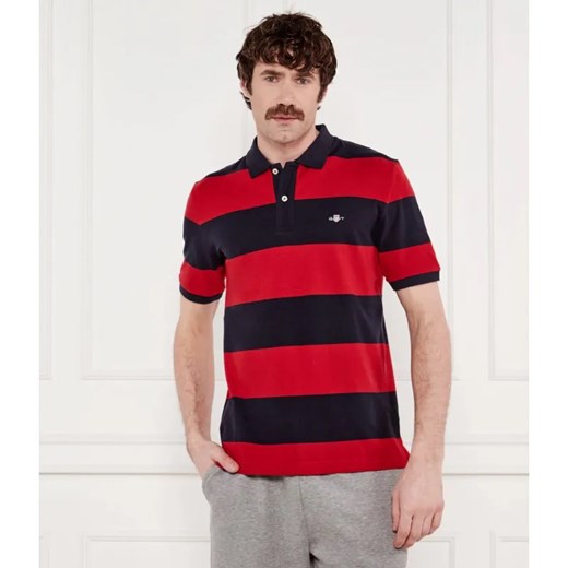 Gant Polo BLOCK | Regular Fit ze sklepu Gomez Fashion Store w kategorii T-shirty męskie - zdjęcie 184980257