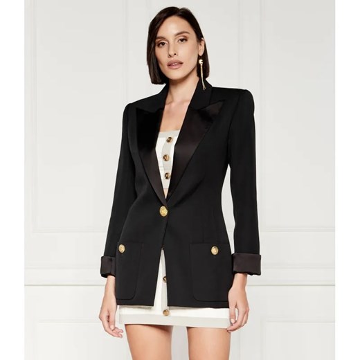 Balmain Wełniana marynarka | Slim Fit ze sklepu Gomez Fashion Store w kategorii Marynarki damskie - zdjęcie 184980315