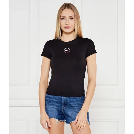 Tommy Jeans T-shirt | Slim Fit ze sklepu Gomez Fashion Store w kategorii Bluzki damskie - zdjęcie 184980395