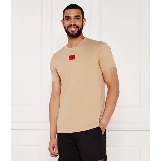 HUGO T-shirt Diragolino212 | Regular Fit ze sklepu Gomez Fashion Store w kategorii T-shirty męskie - zdjęcie 184980406