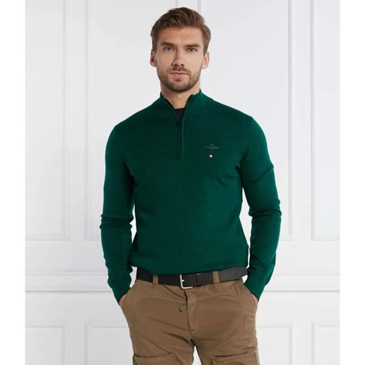 Aeronautica Militare Wełniany sweter | Regular Fit ze sklepu Gomez Fashion Store w kategorii Swetry męskie - zdjęcie 184980439