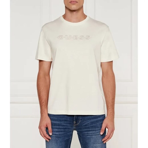 Guess Jeans T-shirt | Regular Fit ze sklepu Gomez Fashion Store w kategorii T-shirty męskie - zdjęcie 184980469