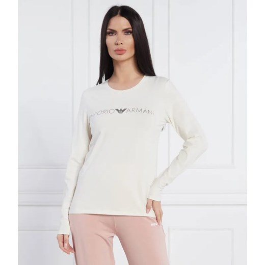 Emporio Armani Góra od piżamy | Regular Fit ze sklepu Gomez Fashion Store w kategorii Piżamy damskie - zdjęcie 184980477