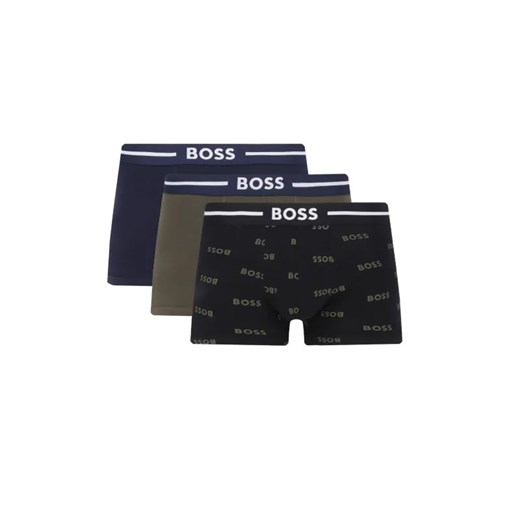 BOSS BLACK Bokserki 3-pack Trunk 3P Bold ze sklepu Gomez Fashion Store w kategorii Majtki męskie - zdjęcie 184980546