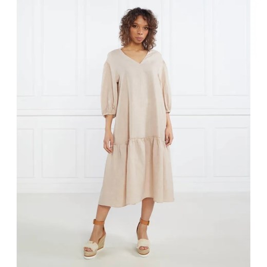 Peserico Lniana sukienka ze sklepu Gomez Fashion Store w kategorii Sukienki - zdjęcie 184980575