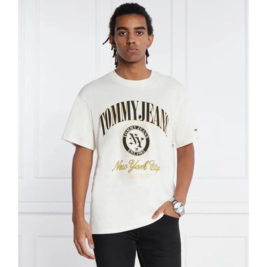 Tommy Jeans T-shirt | Loose fit ze sklepu Gomez Fashion Store w kategorii T-shirty męskie - zdjęcie 184980685