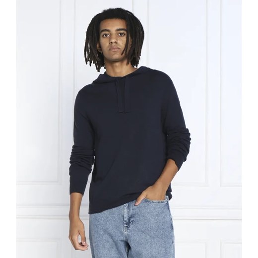 Armani Exchange Wełniana bluza | Regular Fit Armani Exchange XL promocja Gomez Fashion Store
