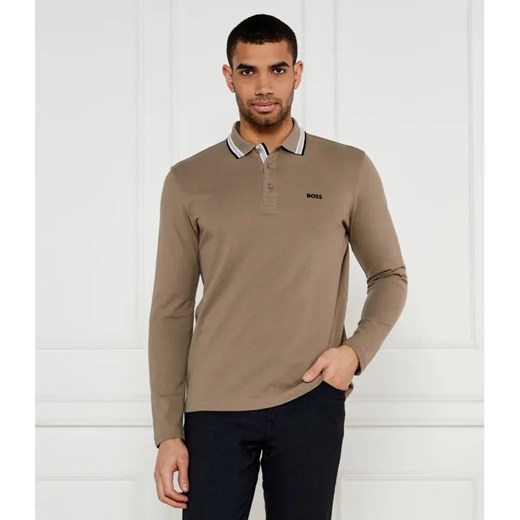 BOSS GREEN Polo Plisy | Regular Fit ze sklepu Gomez Fashion Store w kategorii T-shirty męskie - zdjęcie 184980866