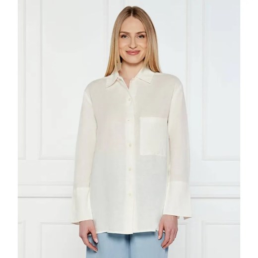 Marc O' Polo Lniana koszula | Relaxed fit ze sklepu Gomez Fashion Store w kategorii Koszule damskie - zdjęcie 184980926