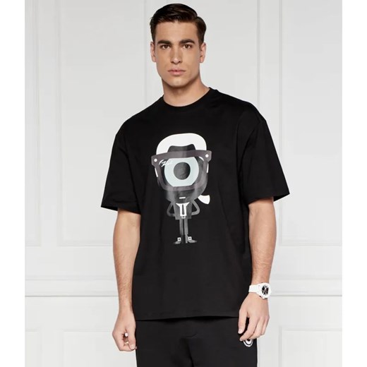 Karl Lagerfeld T-shirt | Relaxed fit ze sklepu Gomez Fashion Store w kategorii T-shirty męskie - zdjęcie 184980999