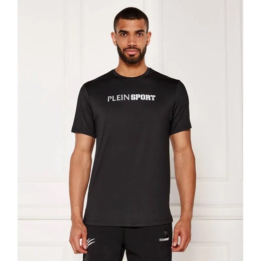 Plein Sport T-shirt Reflective | Regular Fit ze sklepu Gomez Fashion Store w kategorii T-shirty męskie - zdjęcie 184981077
