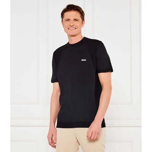 BOSS GREEN T-shirt Momentum_Lite_T24 | Regular Fit ze sklepu Gomez Fashion Store w kategorii T-shirty męskie - zdjęcie 184981175