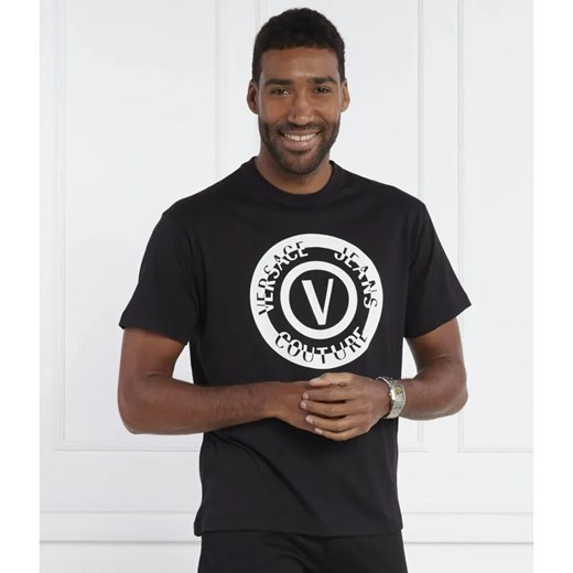 Versace Jeans Couture T-shirt SERIGRAFICHE | Regular Fit ze sklepu Gomez Fashion Store w kategorii T-shirty męskie - zdjęcie 184981185