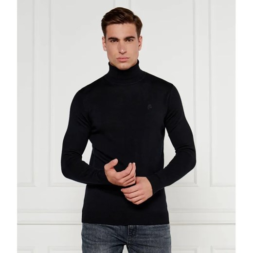 Karl Lagerfeld Wełniany golf | Slim Fit ze sklepu Gomez Fashion Store w kategorii Swetry męskie - zdjęcie 184981259