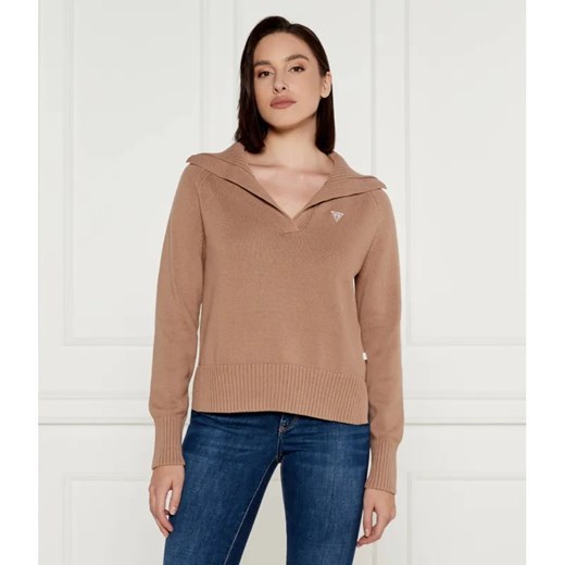 Guess Jeans Sweter | Regular Fit ze sklepu Gomez Fashion Store w kategorii Swetry damskie - zdjęcie 184981328