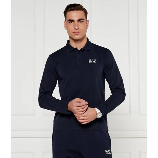 EA7 Polo | Regular Fit ze sklepu Gomez Fashion Store w kategorii T-shirty męskie - zdjęcie 184981347