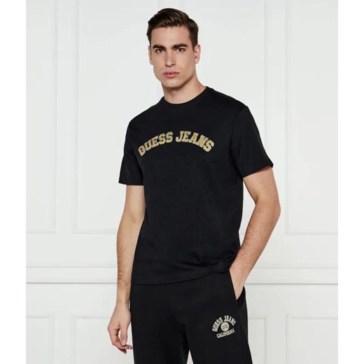 Guess Jeans T-shirt COLLEGIATE | Regular Fit ze sklepu Gomez Fashion Store w kategorii T-shirty męskie - zdjęcie 184981348