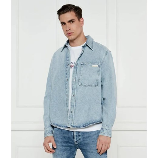 Calvin Klein Jeans Jeansowa koszula | Regular Fit ze sklepu Gomez Fashion Store w kategorii Koszule męskie - zdjęcie 184981599